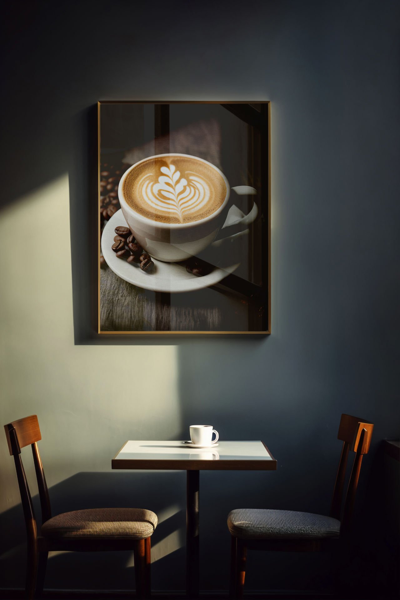 Coffe Temalı Canvas Tablo