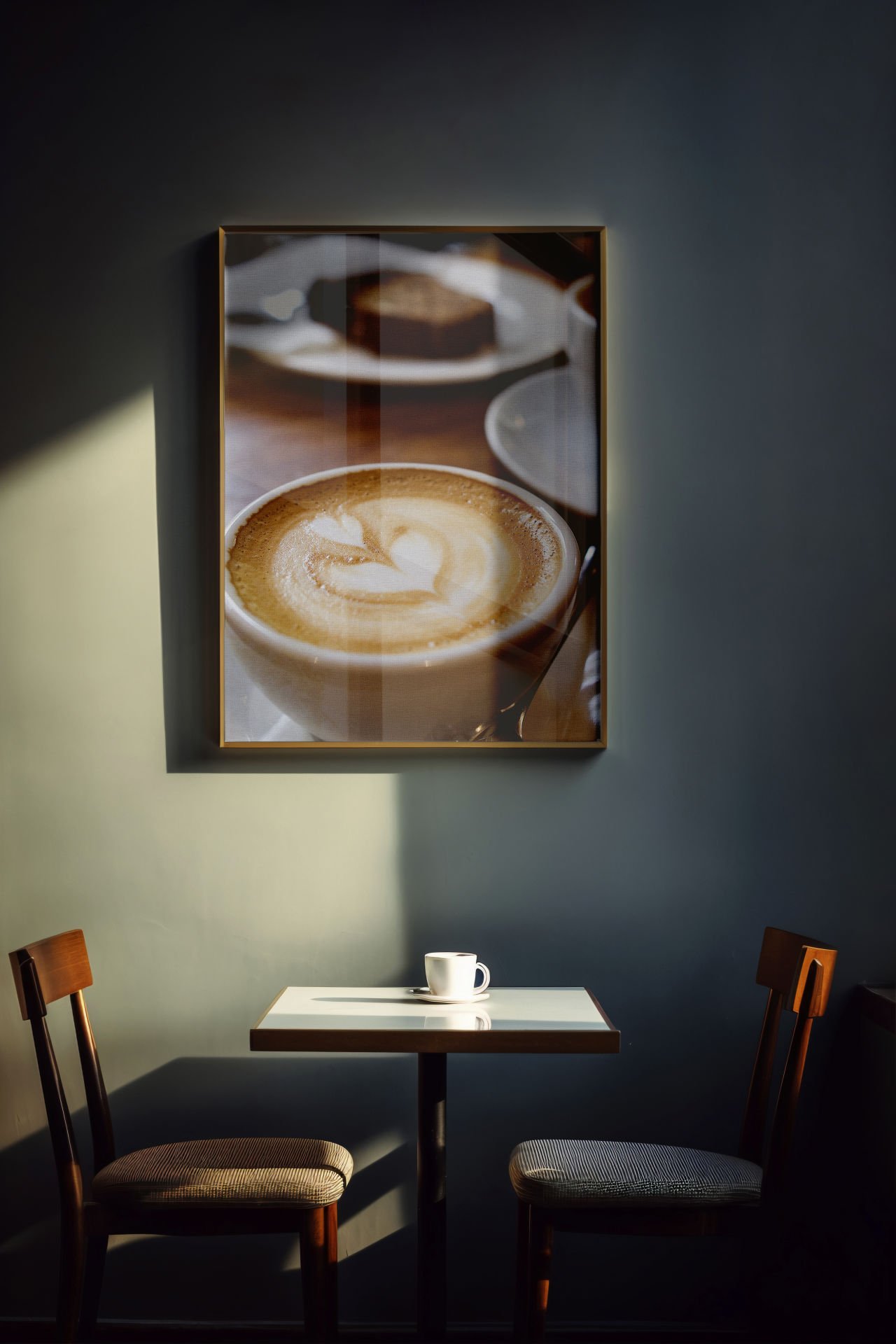 Coffe Temalı Canvas Tablo