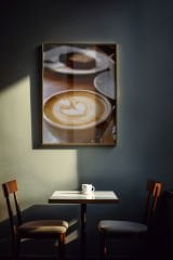 Coffe Temalı Canvas Tablo