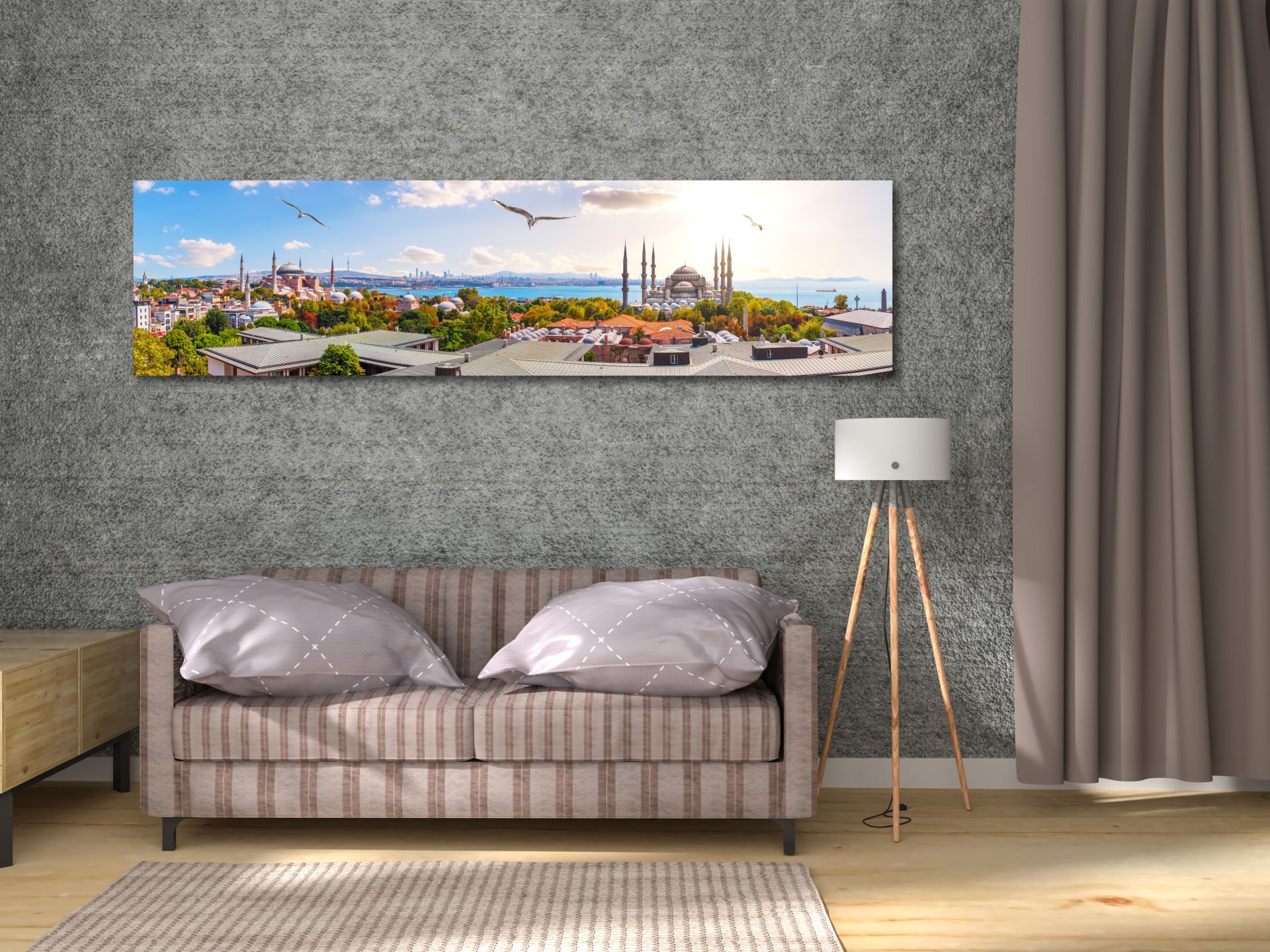 Panoramic Canvas Tablo