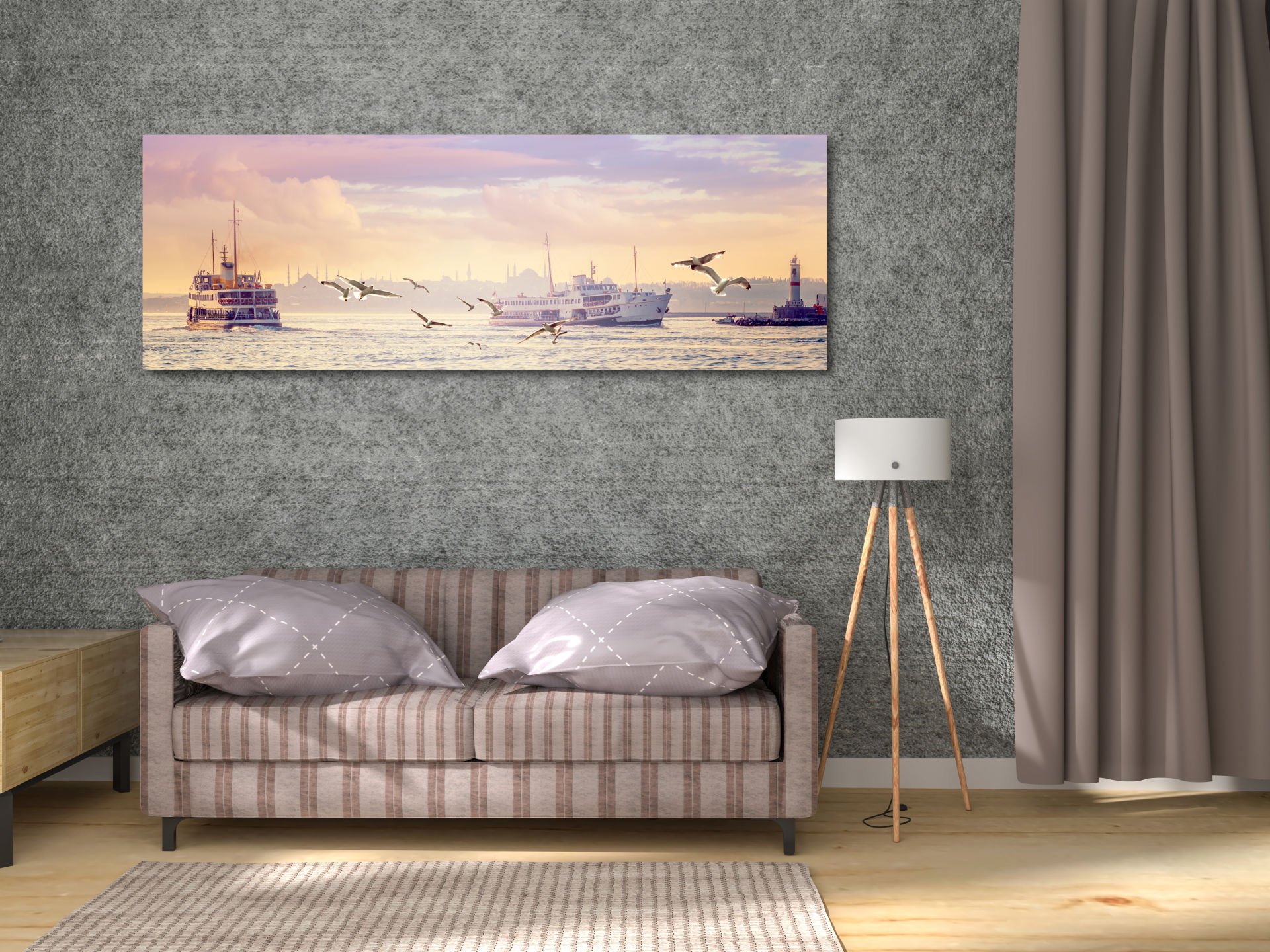 Panoramic Canvas Tablo