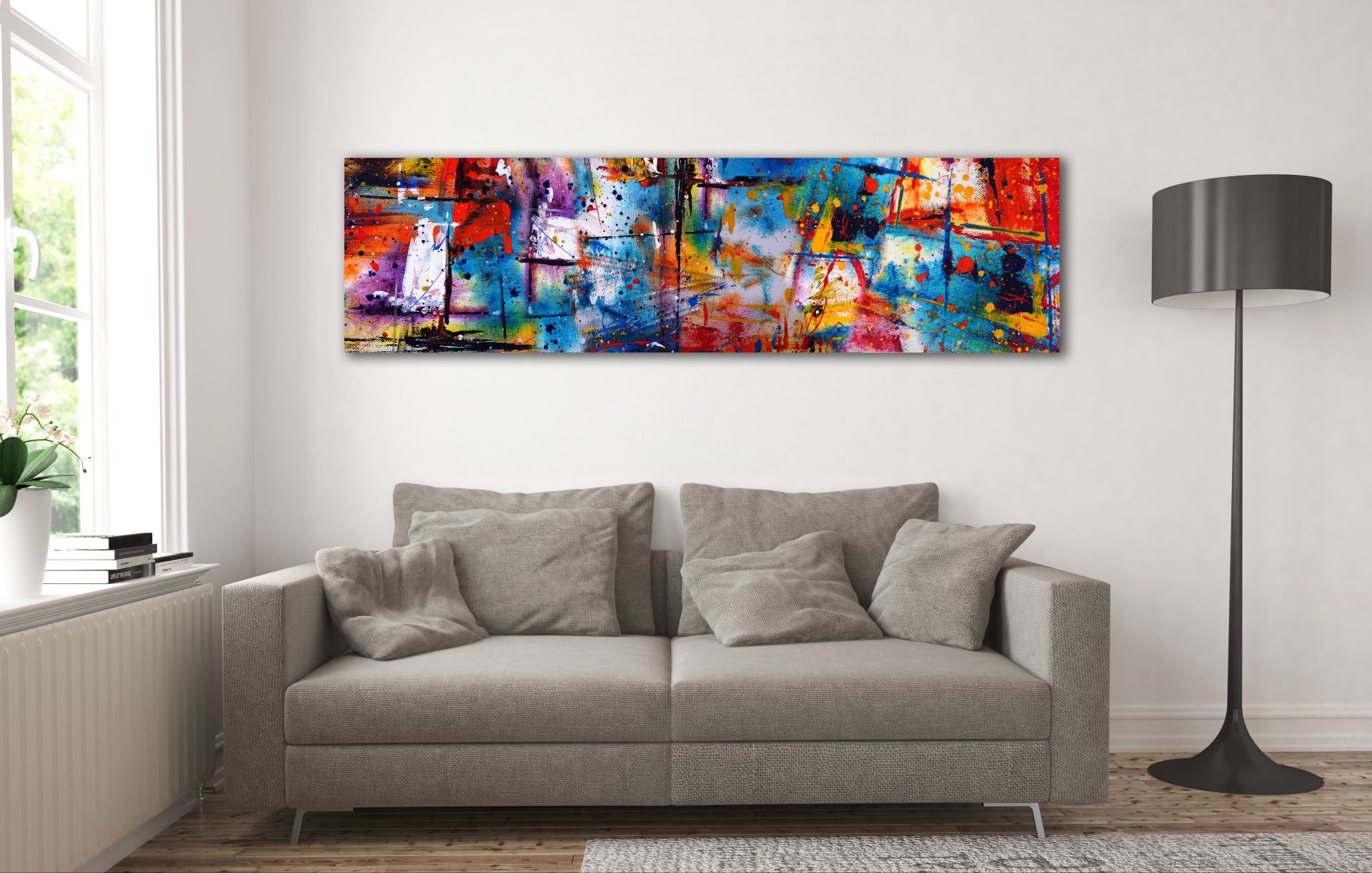 Panoramic Canvas Tablo