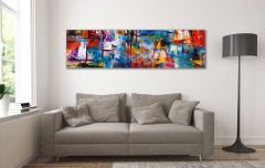 Panoramic Canvas Tablo
