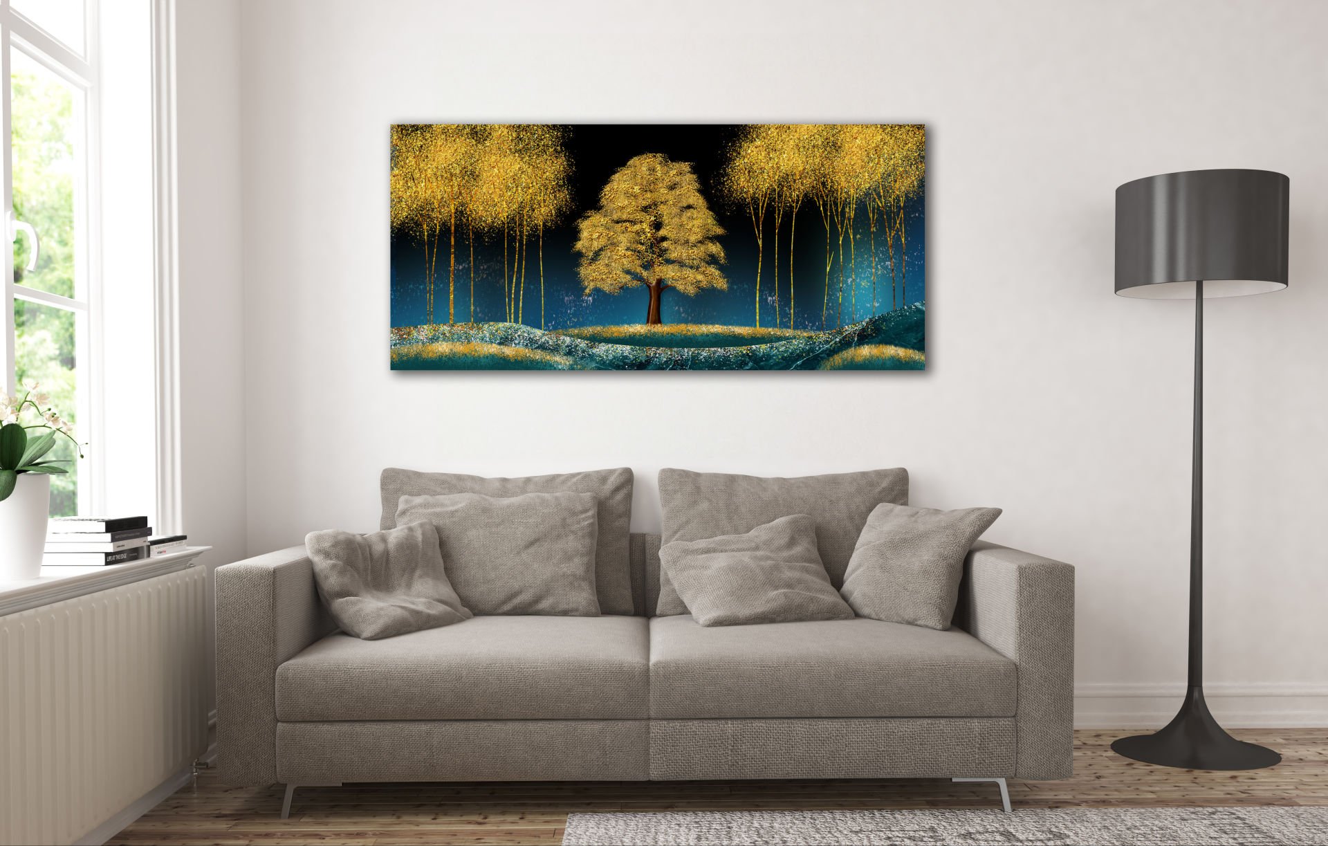 Panoramic Canvas Tablo