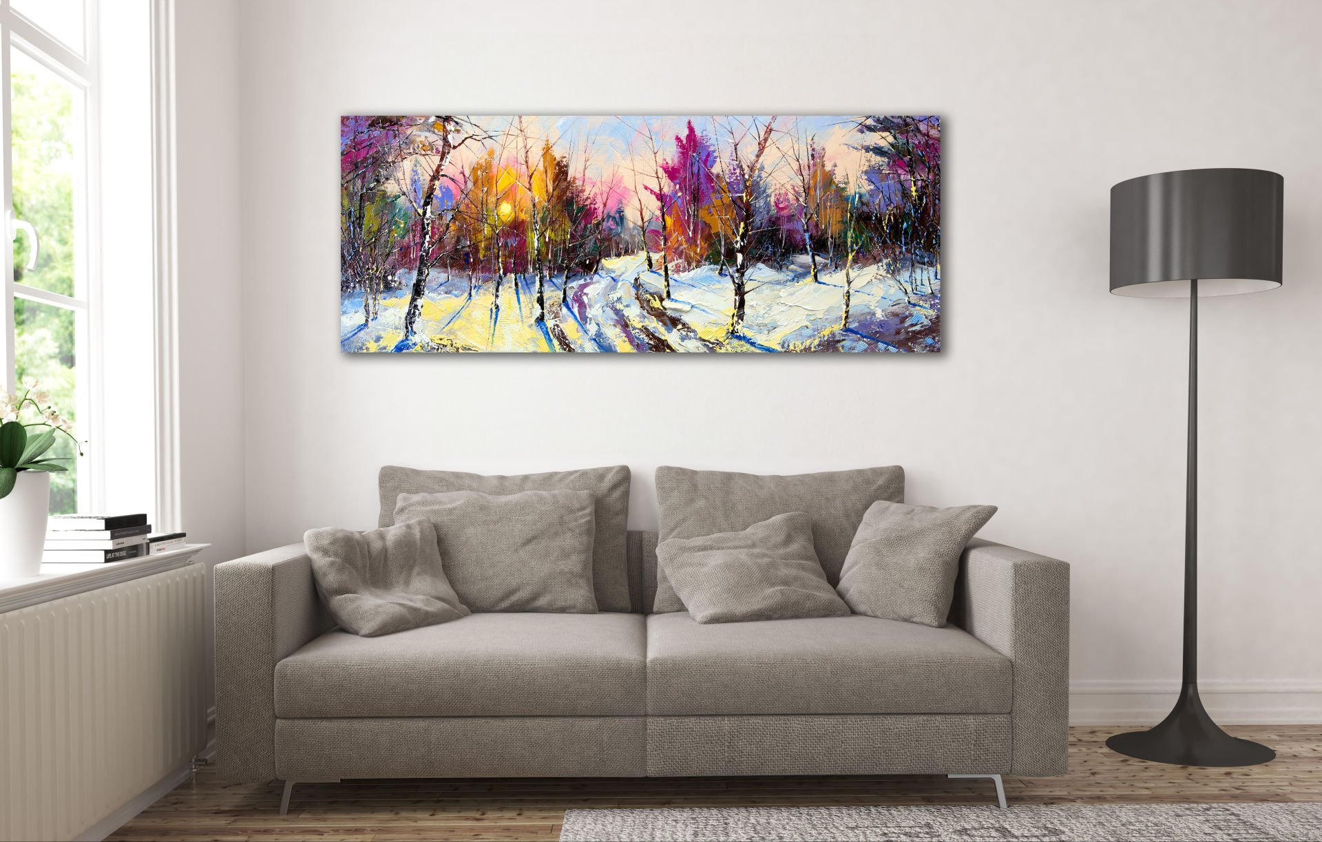 Panoramic Canvas Tablo