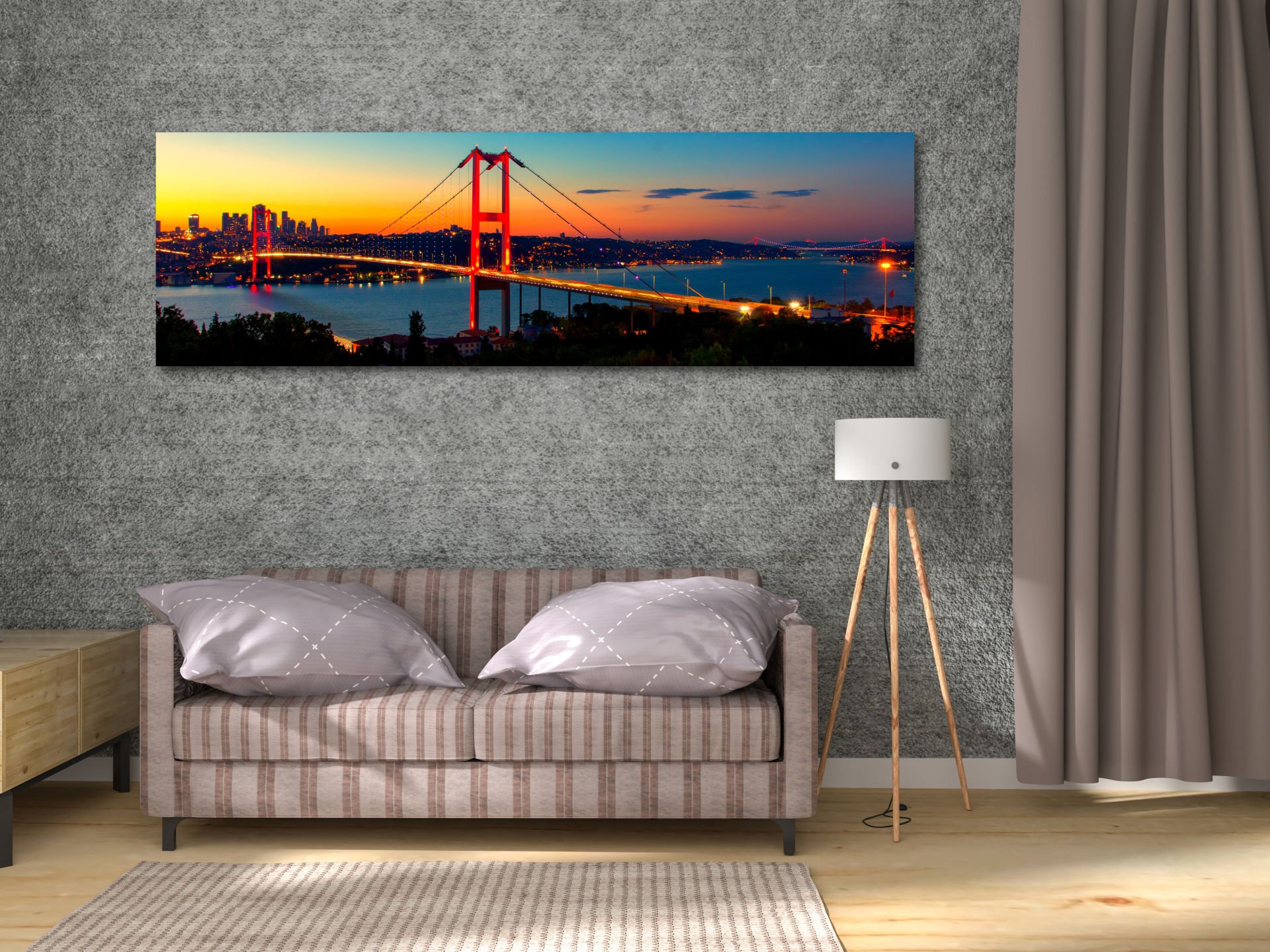 Panoramic Canvas Tablo